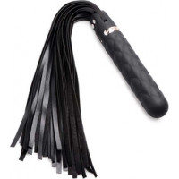 Xr Brands Vibra-Lasher - Vibrējošs silikona dildo Flogger