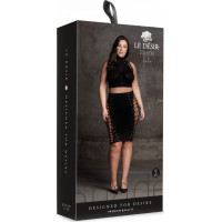 Le Désir By Shots Kala XXXVII — divi gabali ar apkakli, apgrieztu topiņu un svārkiem — liela izmēra