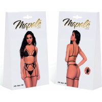 Mapalé Trīsdaļīgs komplekts - L/XL - melns