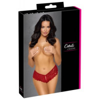 Cottelli Lingerie Biksītes bez kājstarpēm sarkanas S