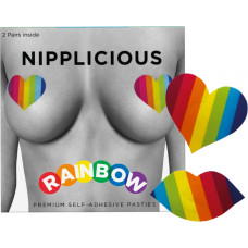 Spencer & Fleetwood Nipplicious Rainbow Pasties