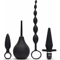 Fifty Shades Of Grey Anal Kit 4 Pcs / Black