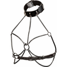 Calexotics Chain Collar Harness +Size / Black