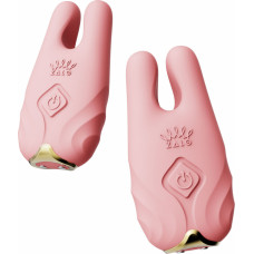 Zalo Nave Vibrating Nipple Clamps / Pink