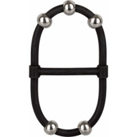 Calexotics Beaded Dual Silicone Maximizer / Black