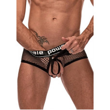 Male Power Mini Cock Ring Short - S - Black