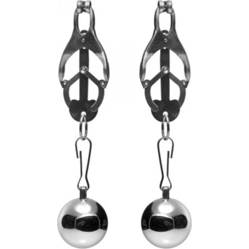 Xr Brands Deviant Monarch - Weighted Nipple Clamps