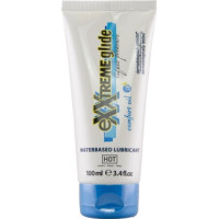 HOT Exxtreme Glide - ūdens bāzes lubrikants ar komforta eļļu - 3 fl oz / 100 ml