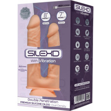 Duo Dildo Vibrating 7+8 Inch