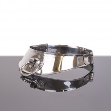 Kiotos Steel Locking Collar with Ring 12cm