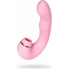 JOS Multifunctional clitoral stimulator JUNA, pink, 15 cm