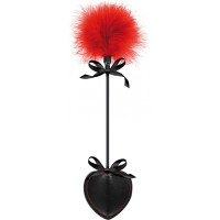 Sweet Caress RED/BLACK CROP WHIP