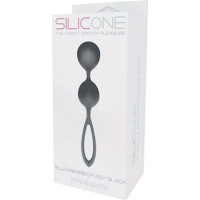 Toyz4Lovers Kulki-PALLINE BLACKBERRIES PUSSY SILICONE BLACK