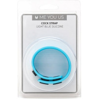 Me You Us Light Blue Silicone Cock Strap