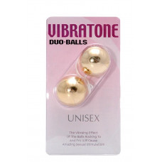 Seven Creations VIBRATONE DUO BALLS GOLD BLISTERCARD