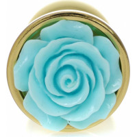 B - Series Heavyfun Plug-Jewellery Gold PLUG ROSE- Light Blue