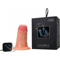 Caliber By Realstick Realistic dildo Caliber 14/6 , PVC, flesh,  length 14cm, diameter 6cm