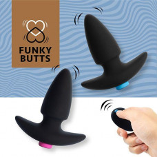Feelztoys - FunkyButts Remote Controlled Butt Plug Set for Couples