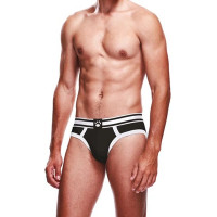 Prowler Brief - XS - Black/White