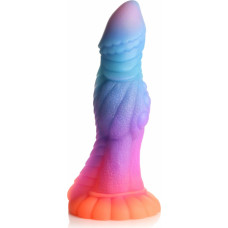 Xr Brands Galactic Cock - Alien Creature Glow-in-the-Dark Silicone Dildo