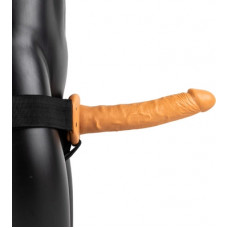 Realrock By Shots Vibrating Hollow Strap-On without Balls - 10 / 24,5 cm