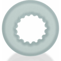 Oxballs - Axis Rib Griphold Cockring Clear Ice