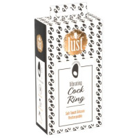 Lust Vibrējošs gaiļa gredzens, melns