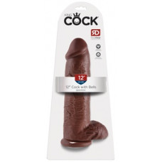 King Cock 12-дюймовый член с яйцами, братан
