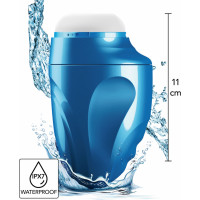 Hidden Desire Aqua Bubble Masturbator / Blue