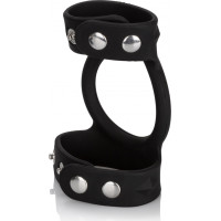 Calexotics Silicone Tri-Snap C & B Cage / Black