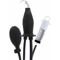 Hidden Desire Inflatable Lubricating Plug / Black