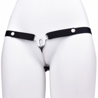 Kiotos Bdsm Male to Female Chastity Plate with Belt