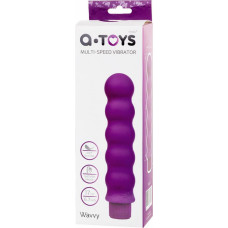 A-Toys , Vibrator, Silicone, Purple, 17 cm