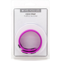 Me You Us Purple Silicone Cock Strap