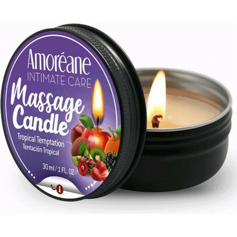 Amoreane Świeca- Massage Candle Tropical Temptation 30ml