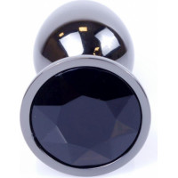 B - Series Heavyfun Plug-Jewellery Dark Silver PLUG- Black
