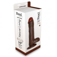 Real Rapture Wibrator-REALISTIC VIBRATOR REAL RAPTURE BROWN 10