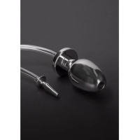 Steel By Shots Fire Hose Penis Plug with Butt Plug