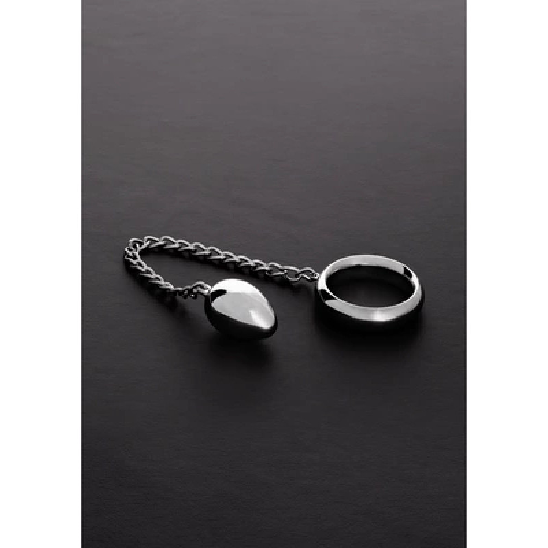 Steel By Shots Donut C-Ring Anal Egg - 2 x 2 / 50/50 mm