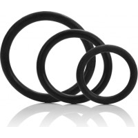 Calexotics Tri-Rings / Black