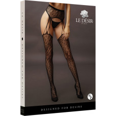 Le Désir By Shots Leoparda zeķbikses ar zeķturi – viens izmērs