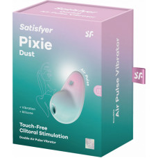 Satisfyer Pixie Dust - klitora stimulators - piparmētra/rozā