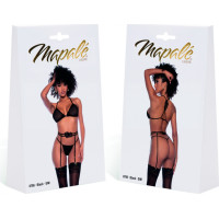 Mapalé Trīsdaļīgs komplekts - L/XL - melns