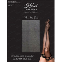 Kixies Teilors – augšstilbs augsts – B – melns
