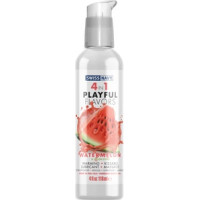 Swiss Navy 4 in 1 Lubricant with Watermelon Flavor - 4 fl oz / 118 ml