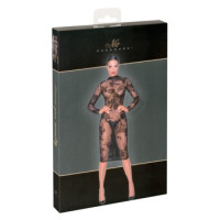 Noir Dress Flock Print XL