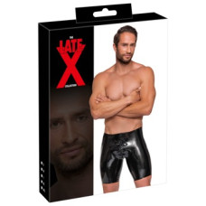 Late X Men's Latex Pants Zip S