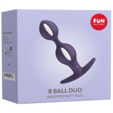 Fun Factory B-Balls Duo balts/tumši violets