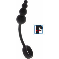 Toyjoy Anal Plug & Cock Ring / Black