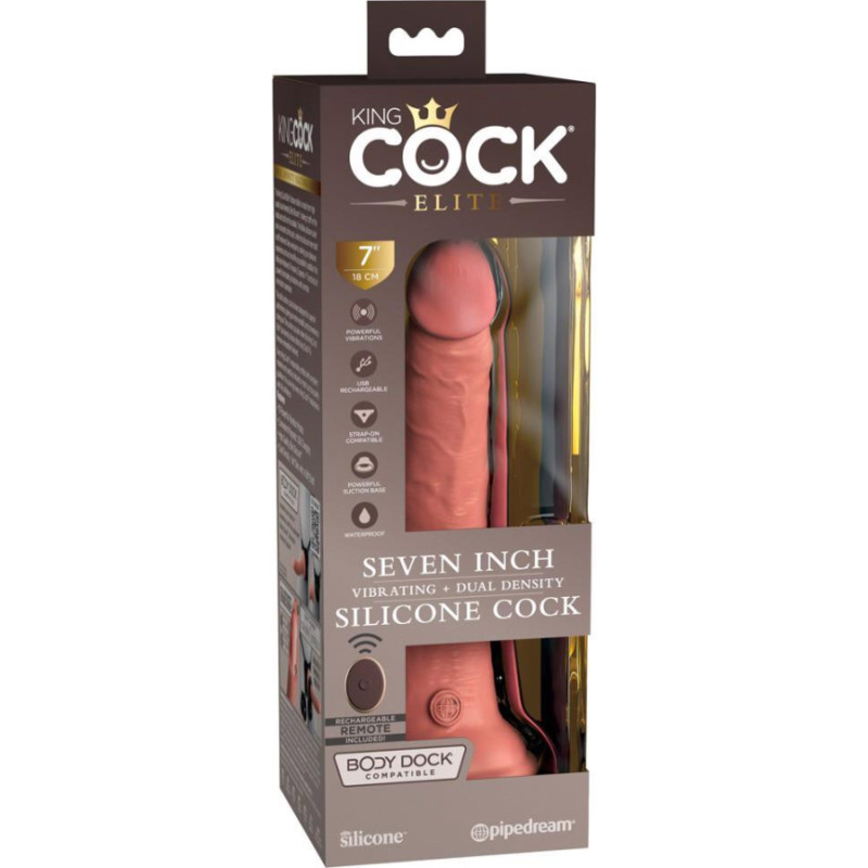 King Cock Elite KCE 7 DD Vibrācijas krānis RC Lig